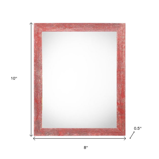 5" x 7" Red Wood Tabletop Picture Frame HomeRoots