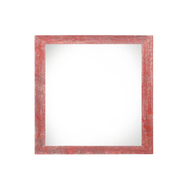 6" x 6" Red Wood Tabletop Picture Frame HomeRoots