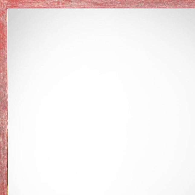 8" x 10" Red Wood Tabletop Picture Frame HomeRoots