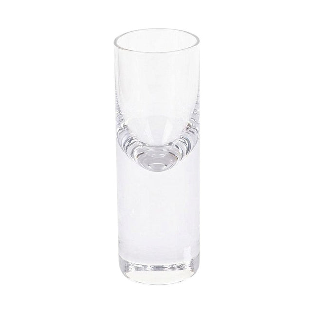 Set Of 2 Mouth Blown Crystal Long Shot Glasses HomeRoots