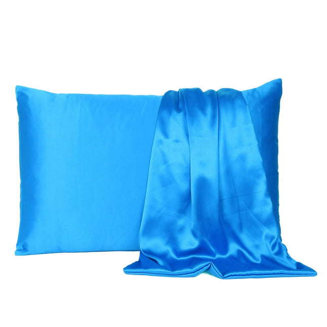 Blue Satin And Satin King HomeRoots