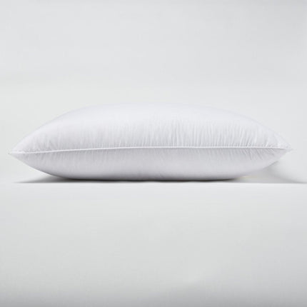 Set Of 2 Lux Sateen Down Alternative Standard Size Medium Pillows HomeRoots