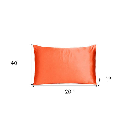Poppy Dreamy Set Of 2 Silky Satin King Pillowcases HomeRoots