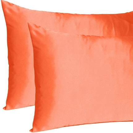 Poppy Dreamy Set Of 2 Silky Satin King Pillowcases HomeRoots
