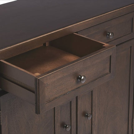 Imperial Coffee Console Cabinet HomeRoots