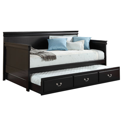 ACME 39095 Bailee Daybed, Black (1Set/2Ctn)