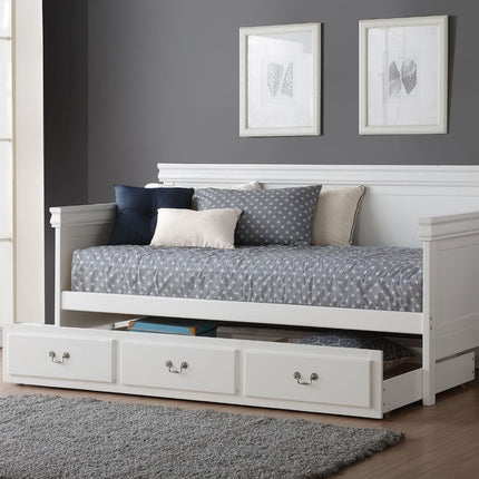 ACME 39100 Bailee Daybed, White (1Set/2Ctn)