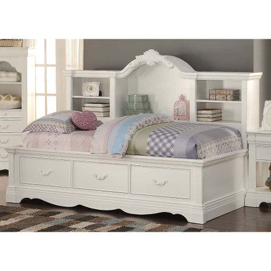 ACME 39150 Estrella Daybed with Storage, Twin Size, White (1Set/3Ctn) ACME Furniture