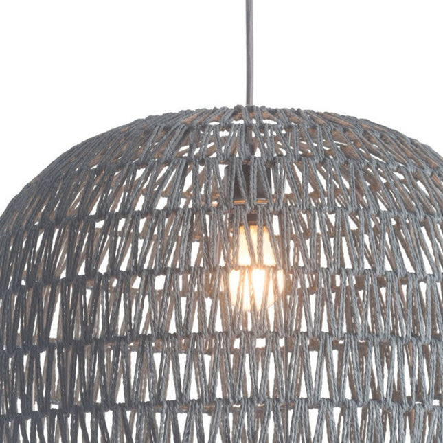 Gray Lantern Metal Dimmable Ceiling Light With Shades HomeRoots
