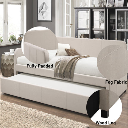 ACME 39190 Jagger Daybed & Trundle (Twin Size), Fabric (1Set/2Ctn)