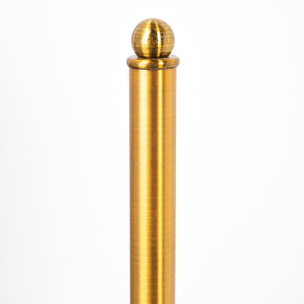 26" Gold Lamp Base LED With Gold Shade HomeRoots
