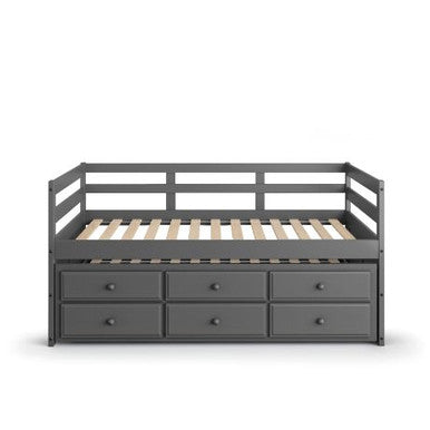 ACME 39235 Darcie Captain Bed, Gray Finish ACME Furniture