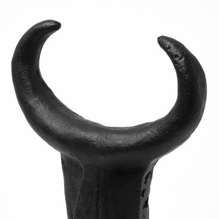 Black Metal Tribal Inspired Sculpture HomeRoots