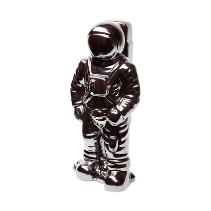 Over The Moon Silverplated Astronaut Sculpture HomeRoots