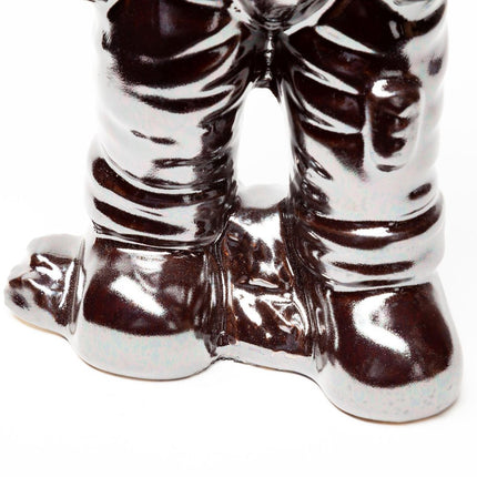 Over The Moon Silverplated Astronaut Sculpture HomeRoots