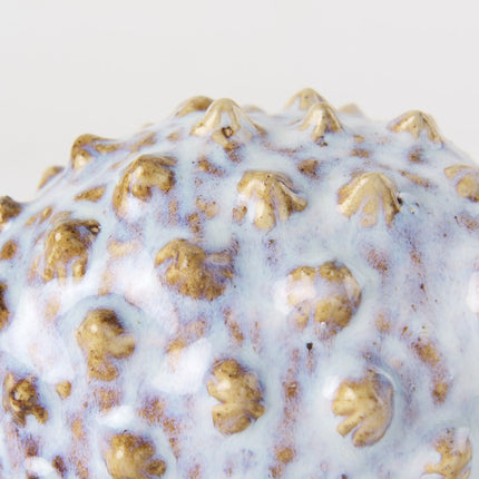 Petite Off White Puffer Fish Sculpture HomeRoots