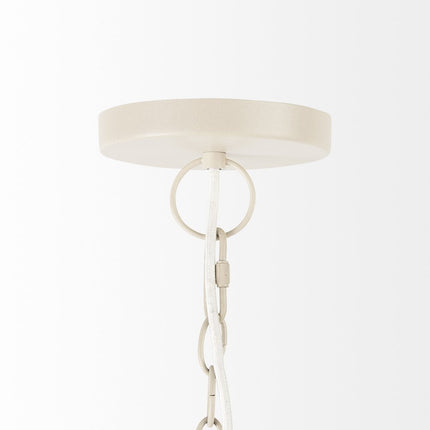 Light Brown Six Tier Hanging Chandelier HomeRoots