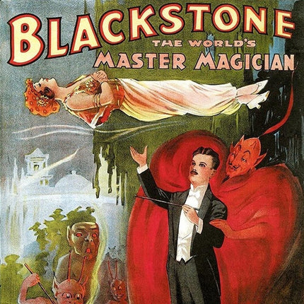 Vintage 1934 Blackstone Magic Unframed Print Wall Art HomeRoots