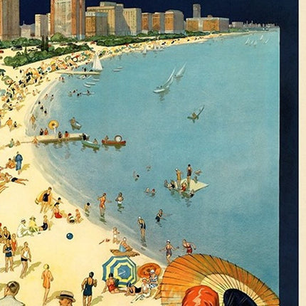 Vintage 1934 California Travel Unframed Print Wall Art HomeRoots