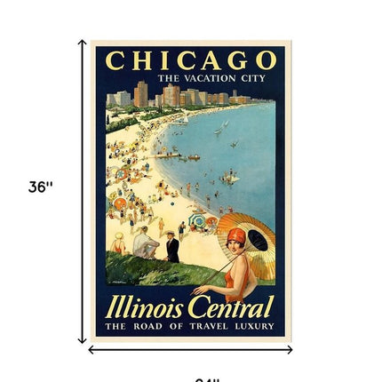 Vintage 1934 California Travel Unframed Print Wall Art HomeRoots