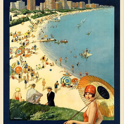 Vintage 1934 California Travel Unframed Print Wall Art HomeRoots