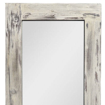 58" Dark Gray Solid Wood Freestanding Framed HomeRoots