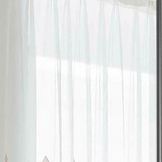 59" Black Metal Freestanding Framed Standing Mirror HomeRoots