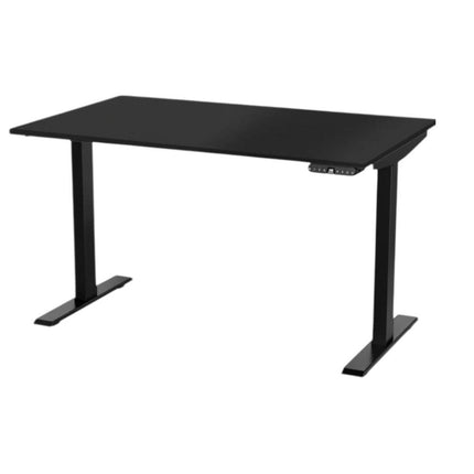 48" Adjustable Black Stainless Steel Standing Desk HomeRoots