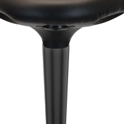 Black Adjustable Height Swivel Office Chair HomeRoots