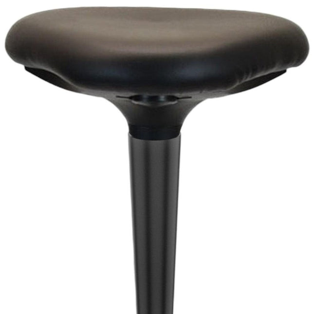 Black Adjustable Height Swivel Office Chair HomeRoots