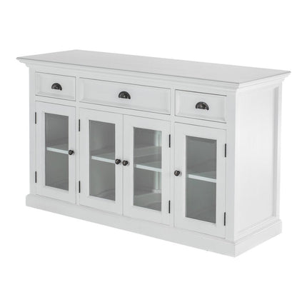 Modern Farmhouse White Buffet Server HomeRoots