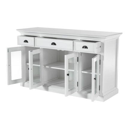 Modern Farmhouse White Buffet Server HomeRoots