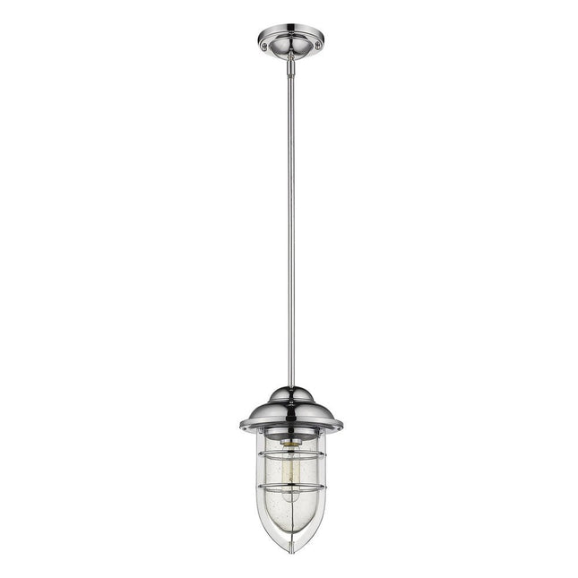 Silver Teardrop Shape Pendant Light HomeRoots