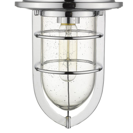 Silver Teardrop Shape Pendant Light HomeRoots