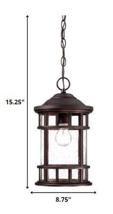 Black Lantern Seeded Metal Dimmable Chandelier With Clear Shades HomeRoots
