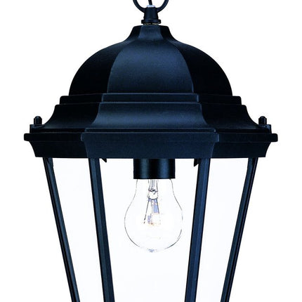 Black Lantern Beveled Metal Dimmable Chandelier With Clear Shades HomeRoots