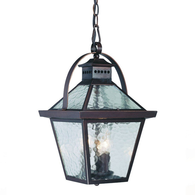 Bay Street 3-Light Architectural Bronze Hanging Light HomeRoots