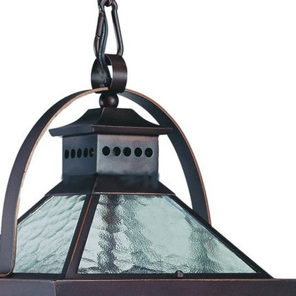 Bay Street 3-Light Architectural Bronze Hanging Light HomeRoots