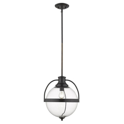 Kassian 1-Light Oil-Rubbed Bronze Pendant HomeRoots