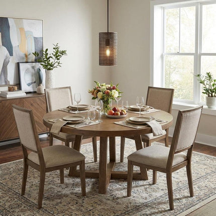 Bronze Metal Hanging Light with Mesh Shade HomeRoots