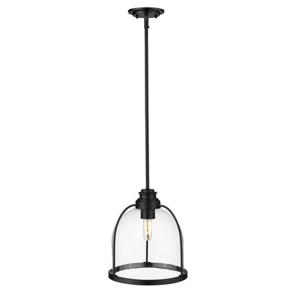 Stanton 1-Light Matte Black Pendant HomeRoots