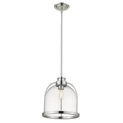 Stanton 1-Light Polished Nickel Pendant HomeRoots