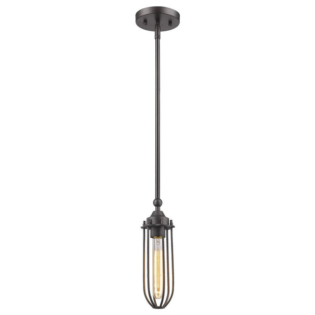 Modern Bronze Mini Pendant Hanging Light HomeRoots