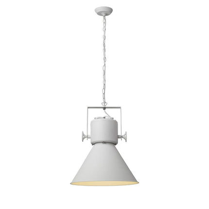 Crew 1-Light White Pendant HomeRoots
