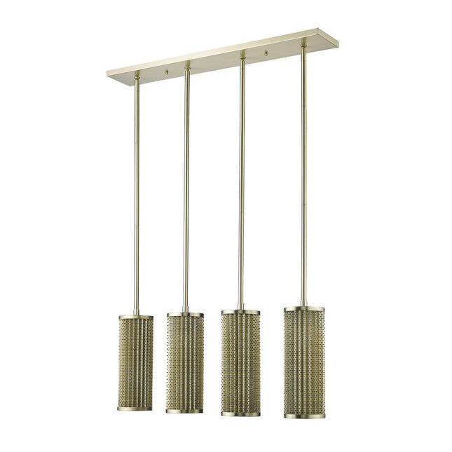 Basetti 4-Light Gold Pendant HomeRoots