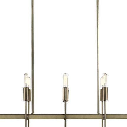 Perret 20-Light Aged Brass Island Pendant HomeRoots