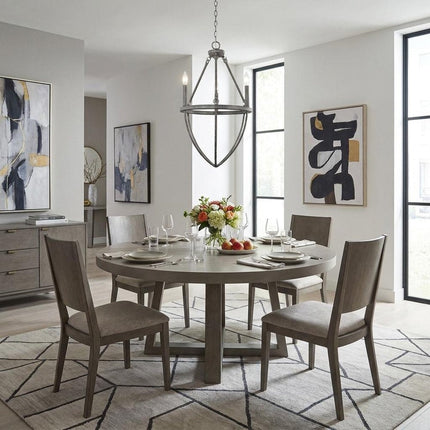 Ash Gray Candle Style Three Light Metal Dimmable Chandelier HomeRoots
