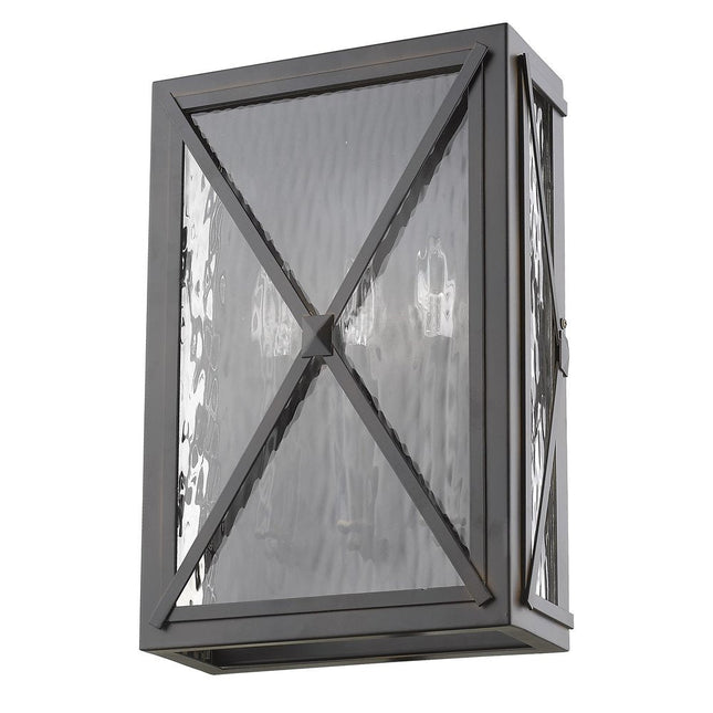 Brooklyn 3-Light Oil-Rubbed Bronze ADA Certified Wall Light HomeRoots
