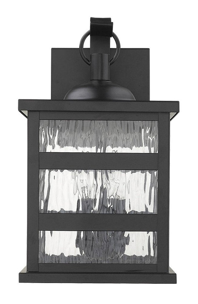 Morris 3-Light Matte Black Wall Light HomeRoots