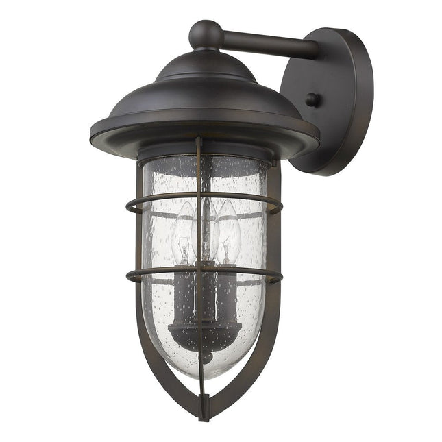 Dylan 3-Light Oil-Rubbed Bronze Wall Light HomeRoots